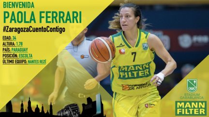 Paola Ferrari vuelve al Mann Filter Casablanca
