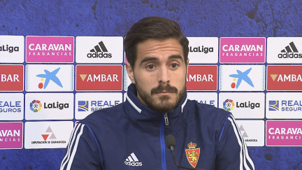 Rueda de prensa de Ros previa al entrenamiento de este domingo.