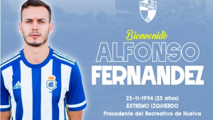 Alfonso Fernández es nuevo jugador del CD Ebro.