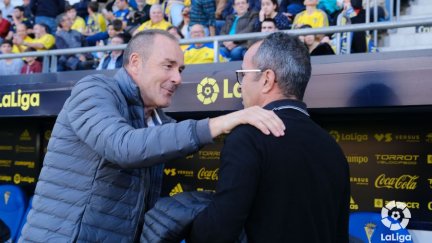 Víctor Fernández cumplió en Cádiz 400 partidos como entrenador del Real Zaragoza.
