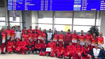 La expedición española estuvo compuesta por 25 atletas, entre ellos 5 aragoneses.