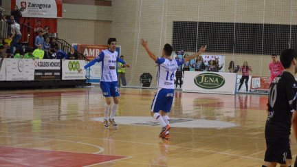 Adrián Ortego durante un partido. Foto: Fútbol Emotion Zaragoza.