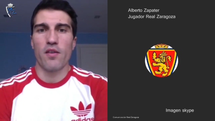 El protagonista del Real Zaragoza este viernes ha sido Alberto Zapater. Foto: Real Zaragoza.