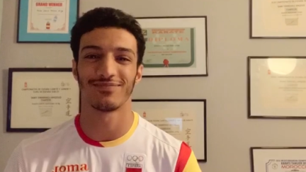 Samy Ennkhaili comenta su confinamiento.