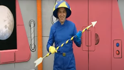 Nayim, en su aparición en el programa Fantasy Football de BBC 2.