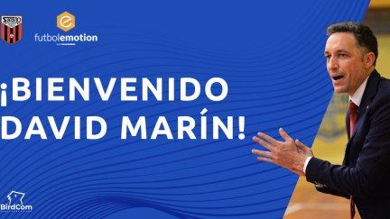 David Marín, nuevo entrenador del Fútbol Emotion Zaragoza. Foto: Fútbol Emotion Zaragoza.