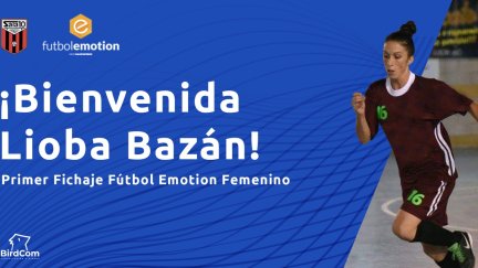 El Fútbol Emotion Zaragoza llega a un acuerdo con Lioba Bazán . Foto: AD Sala 10.