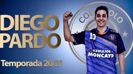 Diego Pardo continuará en el Colo Colo Zaragoza. Foto:Colo Colo Zaragoza.