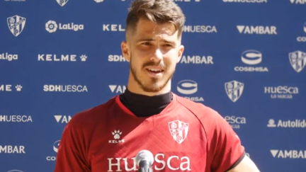Rubén Yáñez, portero de la SD Huesca. Foto: SD Huesca.