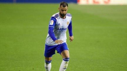 Guitián, en el duelo ante el Alcorcón del pasado sábado. Foto: Real Zaragoza