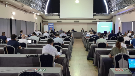 La Asamblea General de la RFEVB celebrada este fin de semana.Foto: RFEVB.