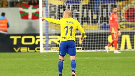 Jorge Pombo, jugador del Cádiz CF.