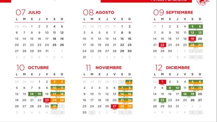 Calendario Reto Iberdrola temporada 2020/2021