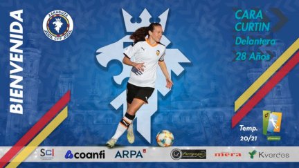Cara Curtin, nuevo fichaje del Zaragoza CFF.