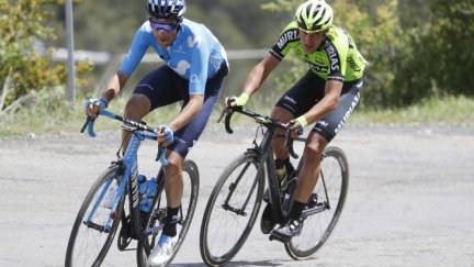Jorge Arcas (Euskadi Murias) en la Vuelta Aragón 2019