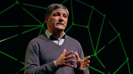 Toni Nadal durante una de sus charlas