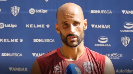 Mikel Rico en rueda de prensa