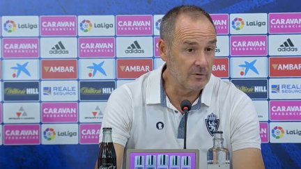 Víctor Fernández en rueda de prensa