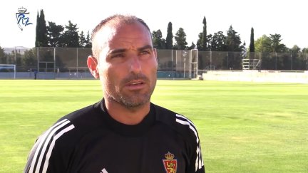 Iván Martínez en declaraciones al Real Zaragoza