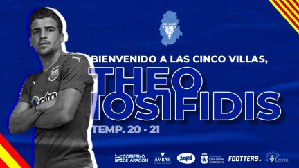 Theo Iosifidis, nuevo delantero de la SD Ejea.