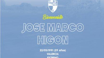 José Marco Higón, nuevo jugador del CD Ebro