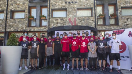 El Casademont Zaragoza finaliza la concentración en Benasque.
