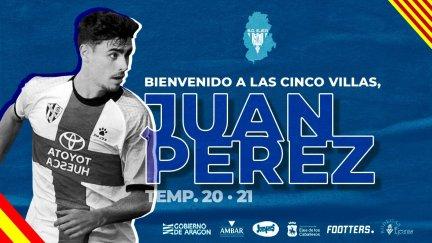Juan Pérez, nuevo fichaje de la SD Ejea
