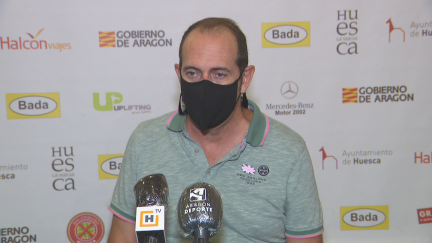 José Nolasco durante la rueda de prensa.