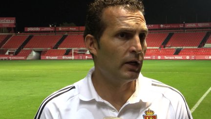 Rubén Baraja en rueda de prensa