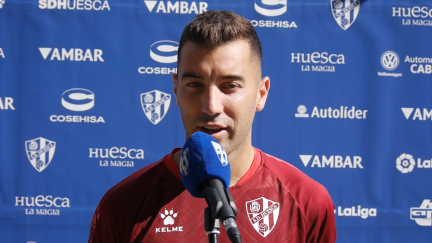 Borja García durante su comparecencia de este martes.