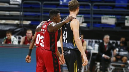 Dylan Ennis en el encuentro frente a Iberostar Tenerife