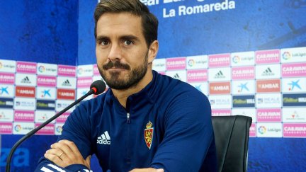 Javi Ros en rueda de prensa