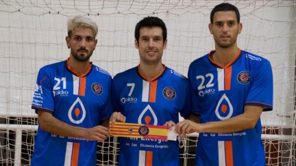 De izquierda a derecha: Carlos García, Juan Muniesa y Pablo Trasobares.