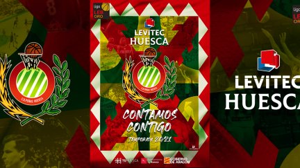 El Levitec Huesca presenta su campaña de abonados. Foto: Levitec Huesca.