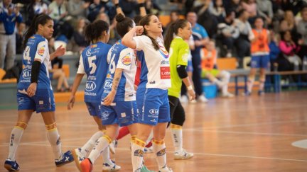 Imagen de un partido de Sala Zaragoza
