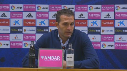 Rubén Baraja en rueda de prensa