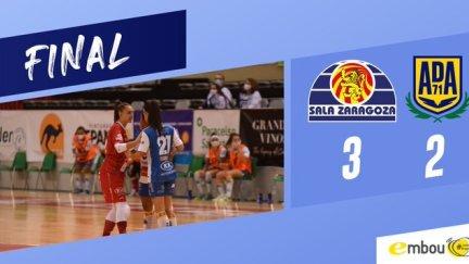 El Sala Zaragoza consigue su primera victoria de la temporada