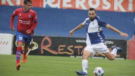 El CD Ebro ha sumado un importante triunfo en el campo del Calahorra.