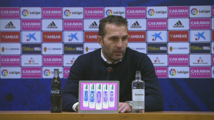 Rubén Baraja en rueda de prensa
