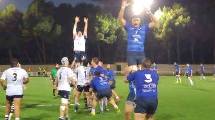Una imagen del partido disputado esta tarde en Zaragoza.