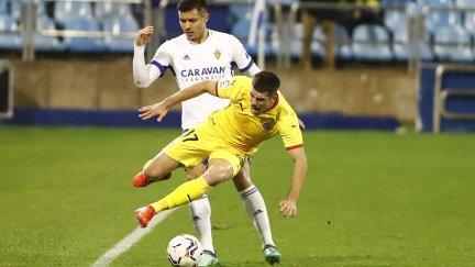 Juanjo Narváez ha anotado dos goles salvadores para el Real Zaragoza.