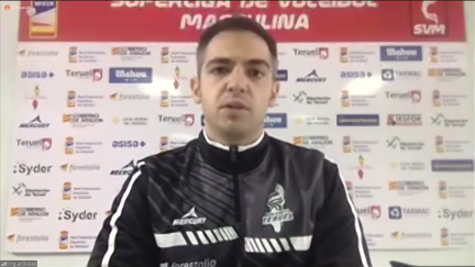 El entrenador del CV Teruel ha comparecido en la previa ante el Melilla Sport Capital.