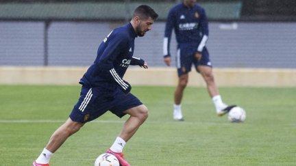 Giorgi Papunashvili, positivo en coronavirus. Foto: Real Zaragoza.