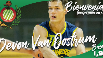 Devon Van Oostrum jugará en el Levitec Huesca hasta final de año.