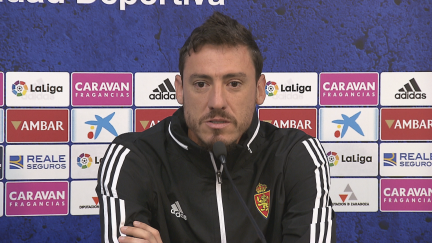 Cristian Álvarez en rueda de prensa