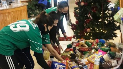 Recogida de los alimentos