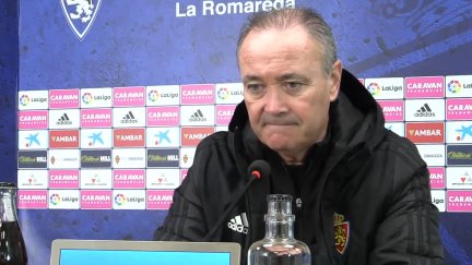 Juan Ignacio Martínez en rueda de prensa