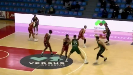 Lance del partido.