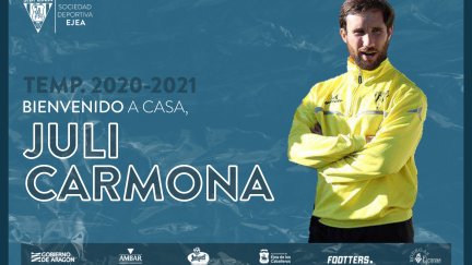 Juli Carmona regresa a la SD Ejea.
