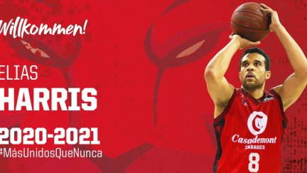 Elias Harris ya es nuevo jugador de Casademont Zaragoza.